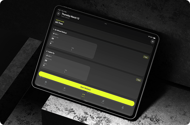 Strength OS Platform Interface Mockup